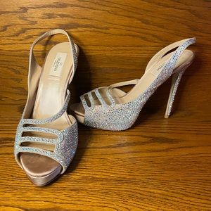 Valentino Embellished Platform Heel
